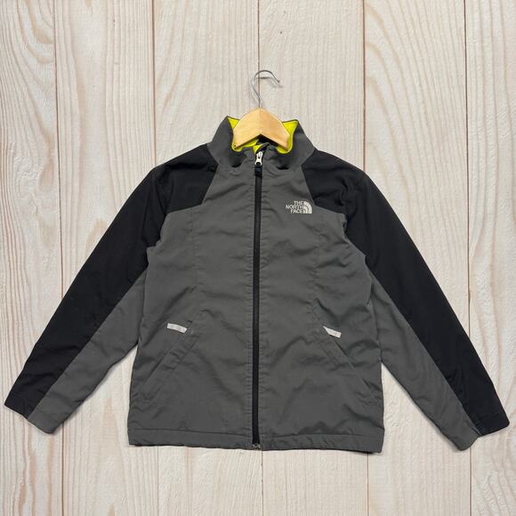 The North Face Other - The North Face Boys Polartec Fleece Lined Jacket Size M (10/12) Gray&Black